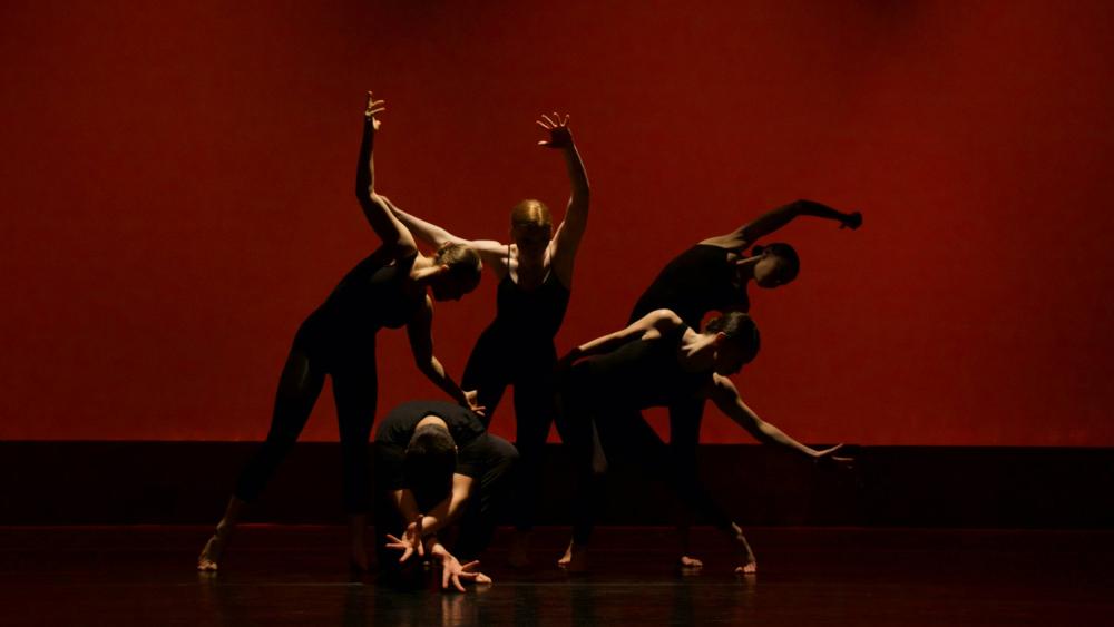 dancing silhouettes