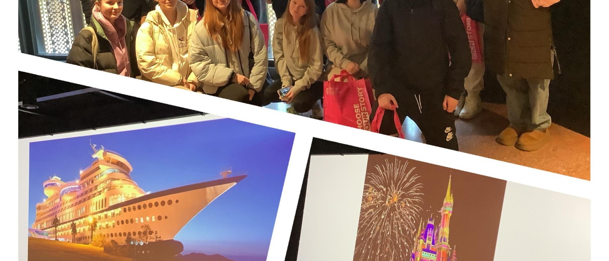 GCS Students enjoying their visit to Wales to the World Student Conference